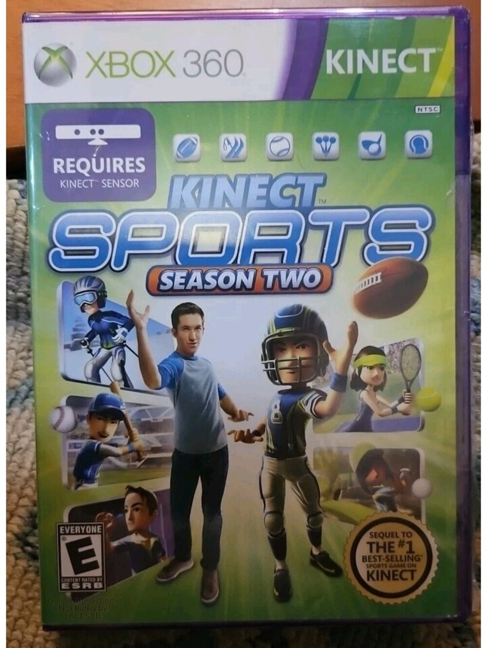 Kinect Sports 2 - Xbox 360. Tested. No Scratches. New Case. Resealed